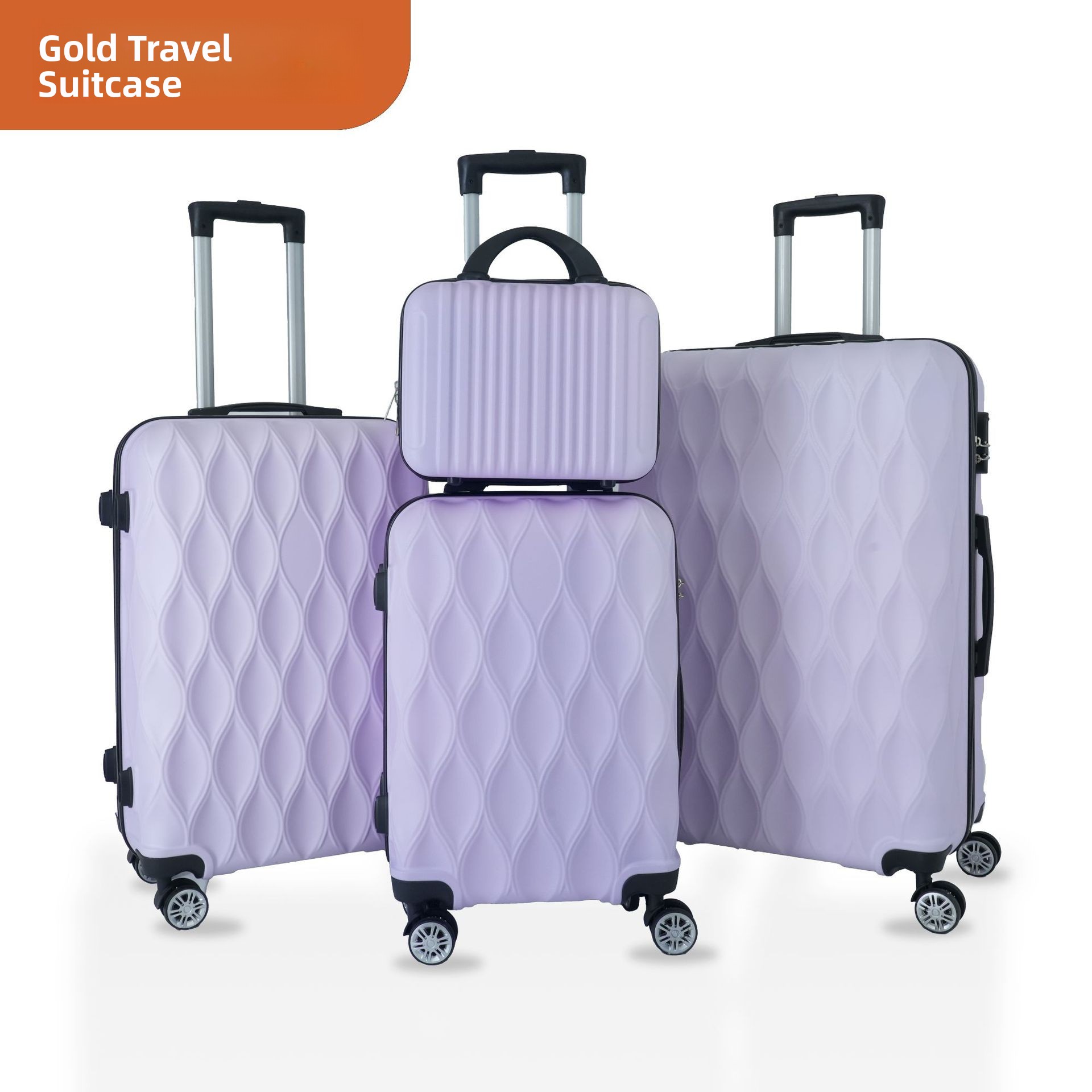 Luggage Wheel Replacement - Four-Piece Set Luggage ABS Universal Wheel