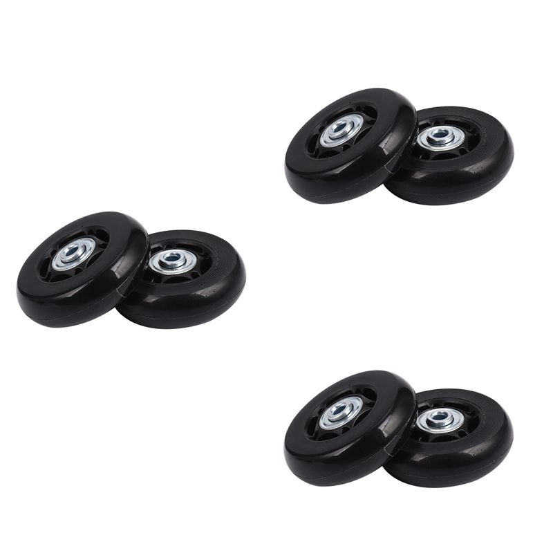 Luggage Wheel Replacement - A98E-6 Set Luggage Suitcase Replacement Wheels
