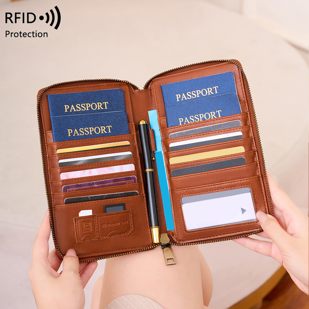 Trendy Airplane Design RFID Bl - Passport Holder Rfid 评论和价格