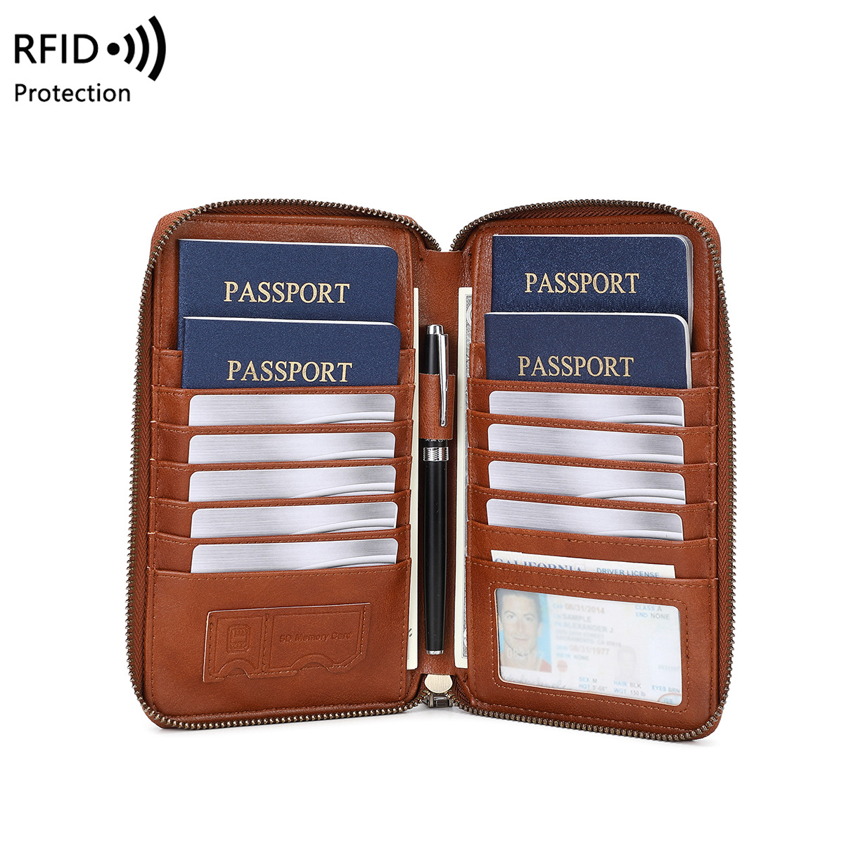 Trendy Airplane Design RFID Bl - Passport Holder Rfid 评论和价格