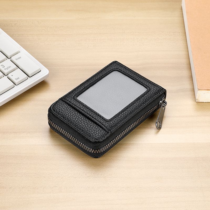 Men's Vertical PU Leather Card - Passport Holder Rfid 评论和价格