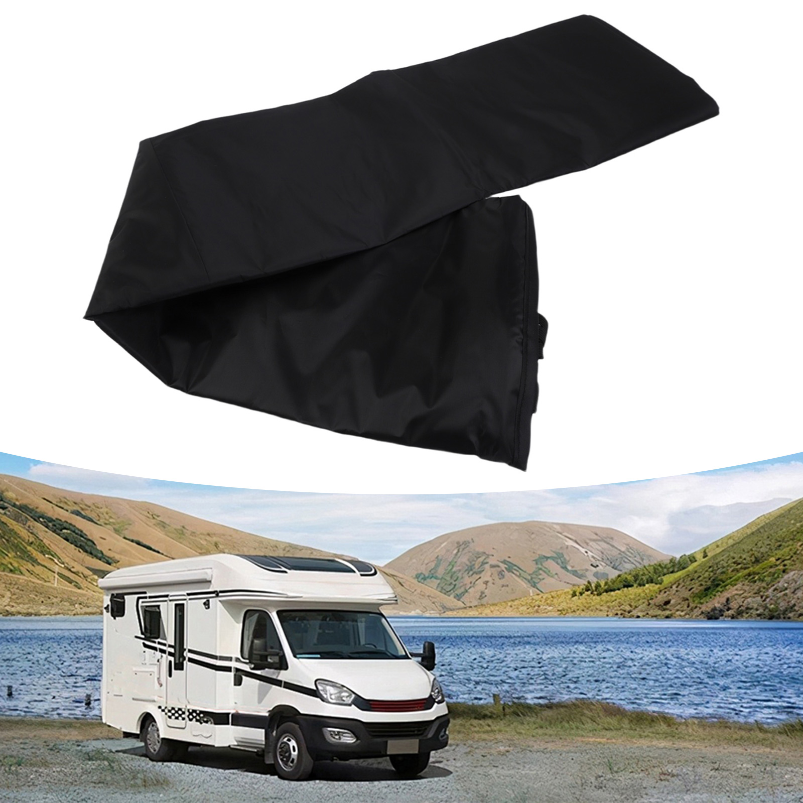 /Black /Rear /Door Curtain 180 - Travel Van Accessories 评论和价格