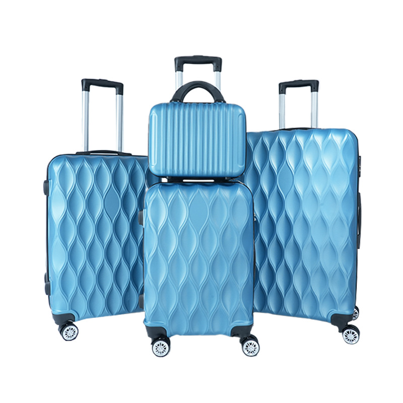 Four-Piece Set Luggage ABS Uni - Luggage Wheel Replacement 评论和价格