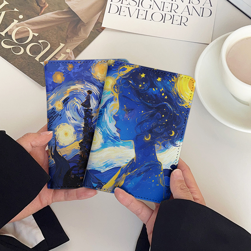 Caricature Van Gogh Starry Nig - Travel Van Accessories 评论和价格