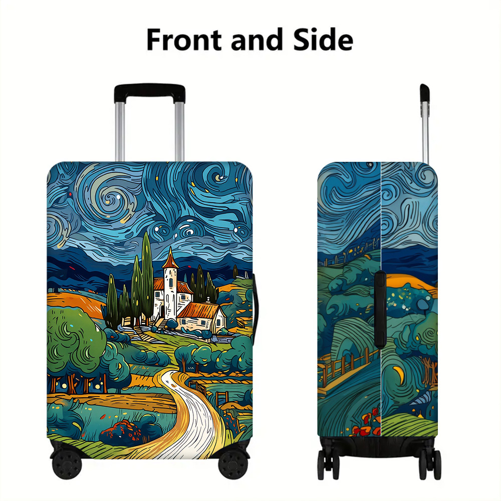 1PC Van Gogh Style Landscape P - Travel Van Accessories 评论和价格