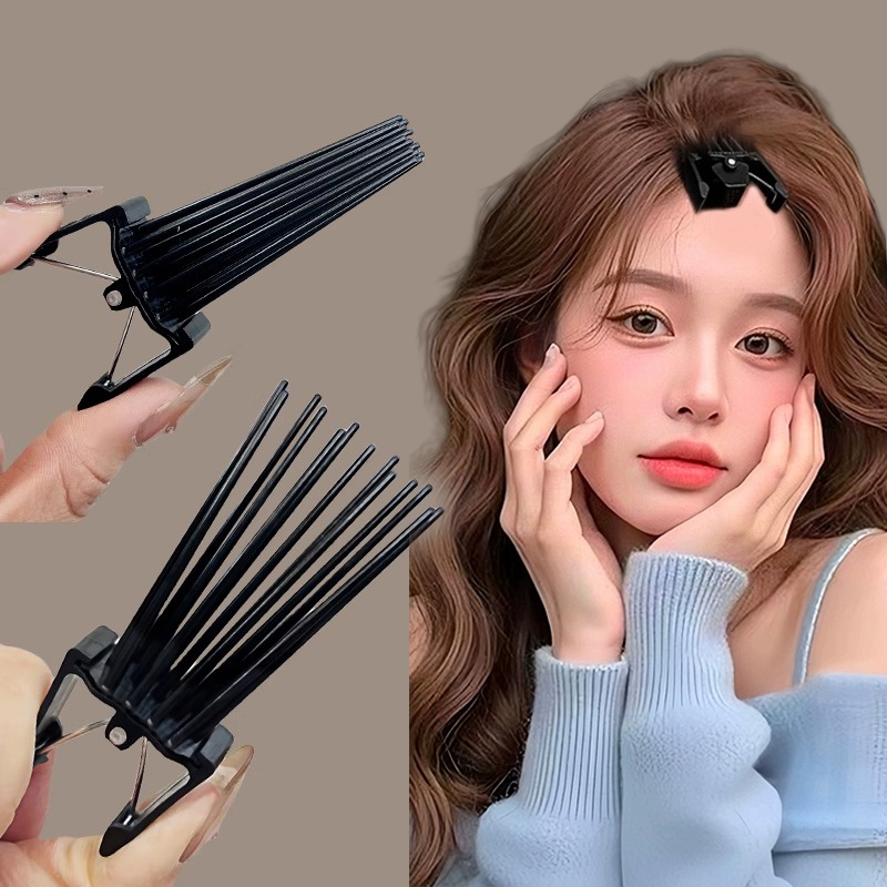 1/2Pcs Fluffy Hair Root Clip V - Travel Accessories Needed 评论和价格