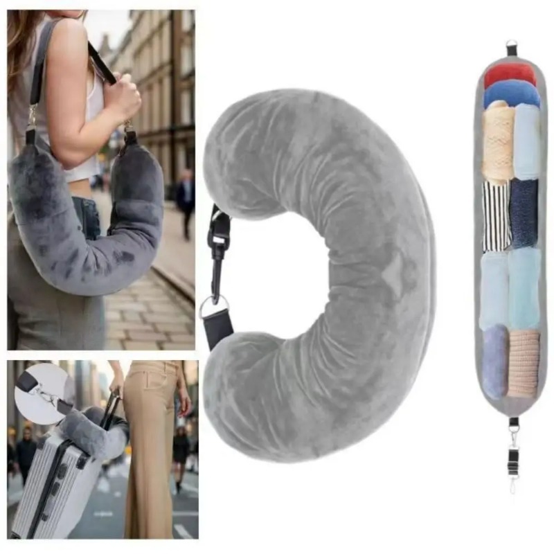 Adjustable Straps Fillable Nec - Travel Accessories Pillow 评论和价格