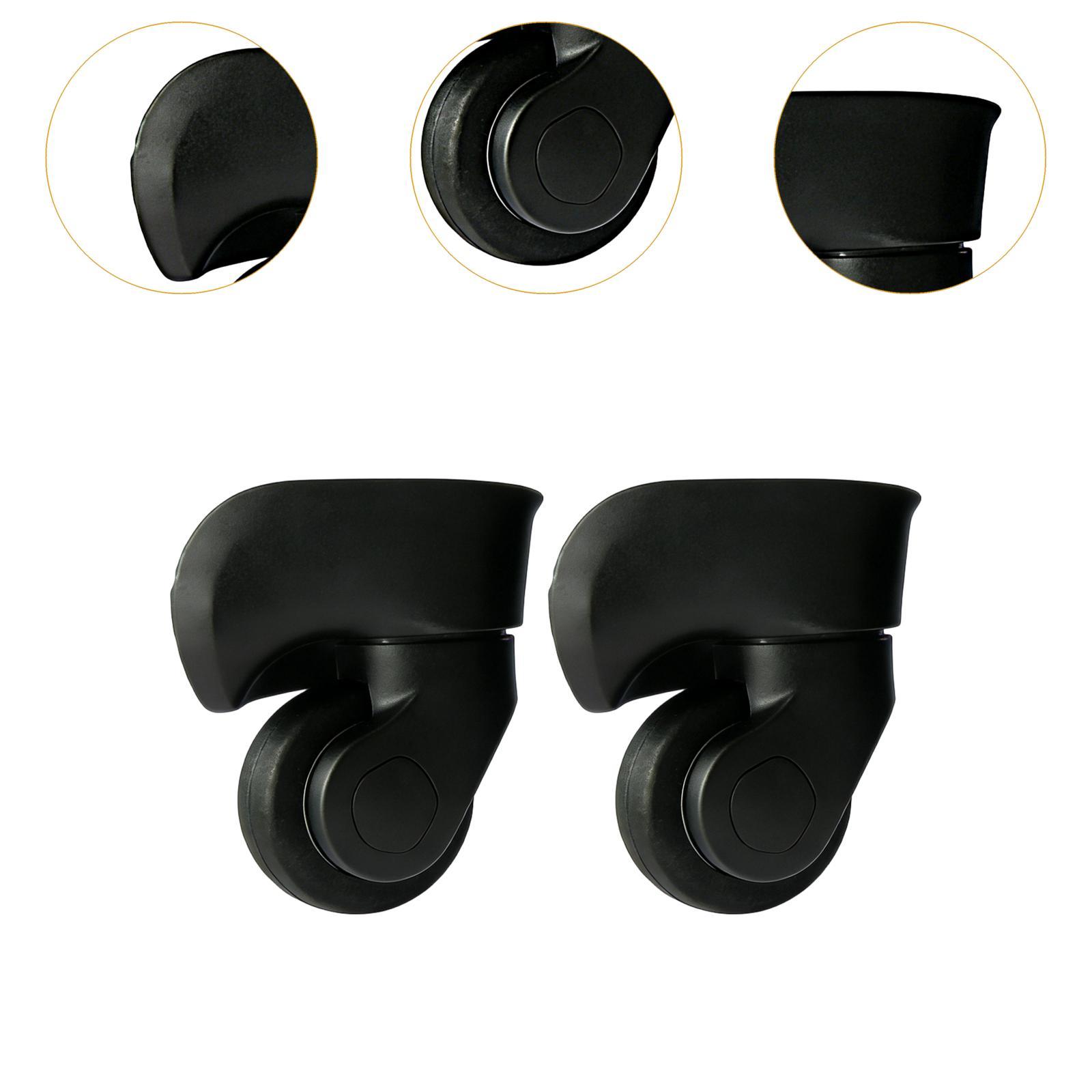 1 Pair A08 Luggage Wheels Suit - Luggage Wheel Replacement 评论和价格