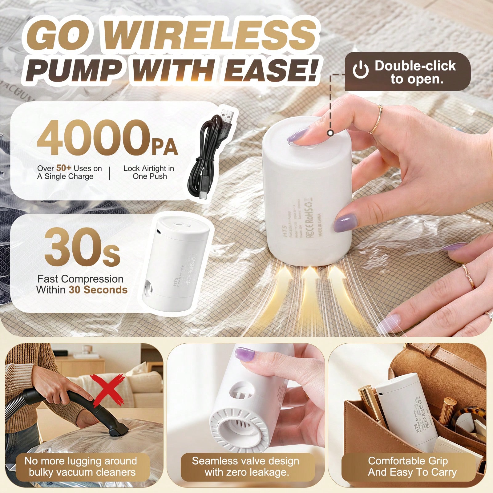 12pcs Vacuum Bags For Travel W - Travel Accessories Pillow 评论和价格