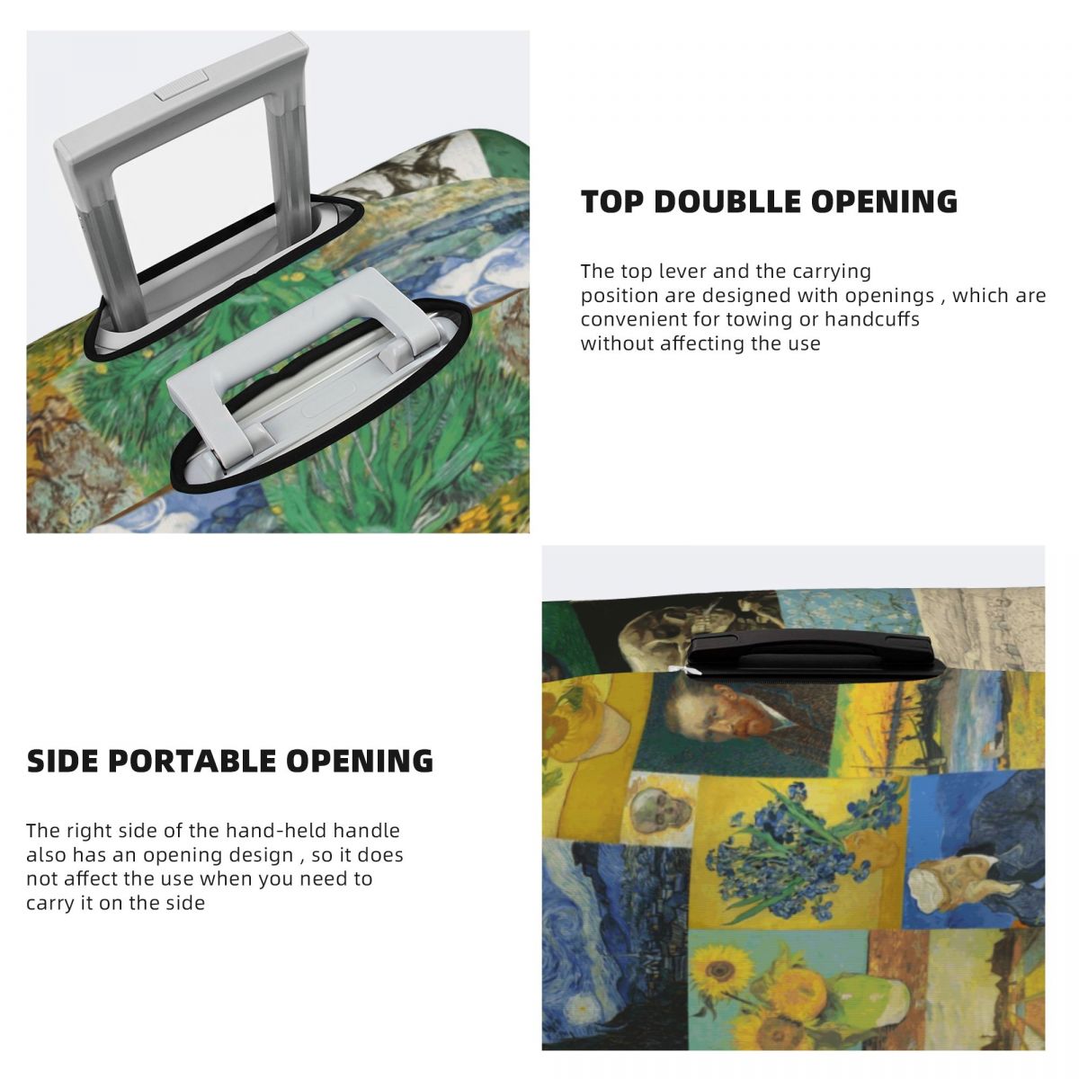 Custom Vincent Van Gogh Painti - Travel Van Accessories 评论和价格