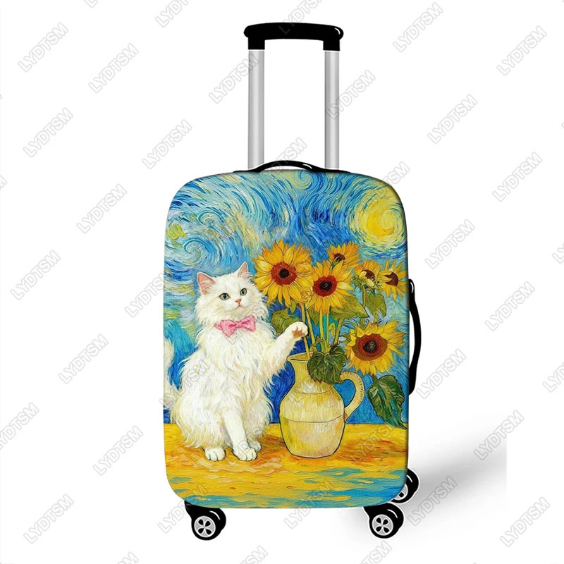 Oil Painting Black Cat  Van Go - Travel Van Accessories 评论和价格