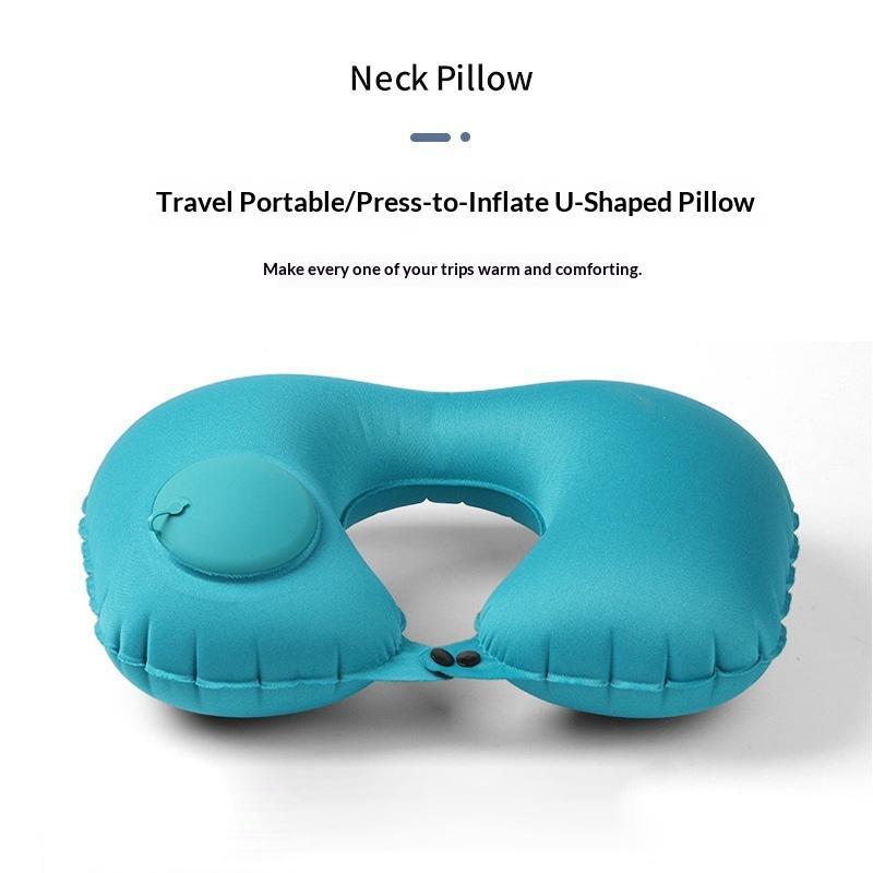 Travel Use Inflatable Neck Pil - Travel Accessories Pillow 评论和价格