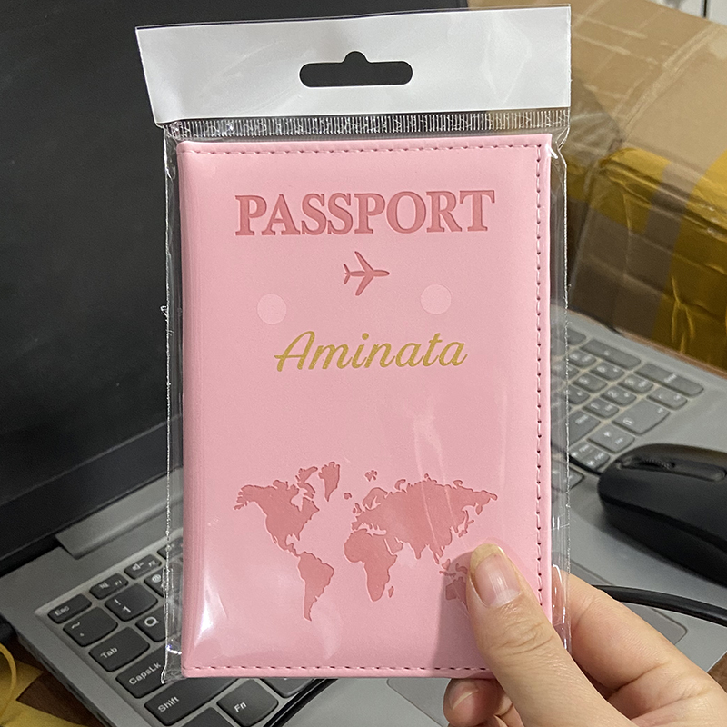 Custom Gold Color Name on Pass - Passport Holder Rfid 评论和价格