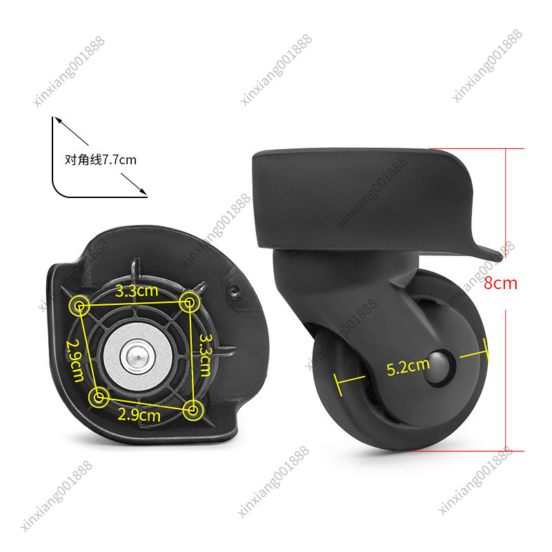 For 360 Degree Spinner Wheels  - Luggage Wheel Replacement 评论和价格