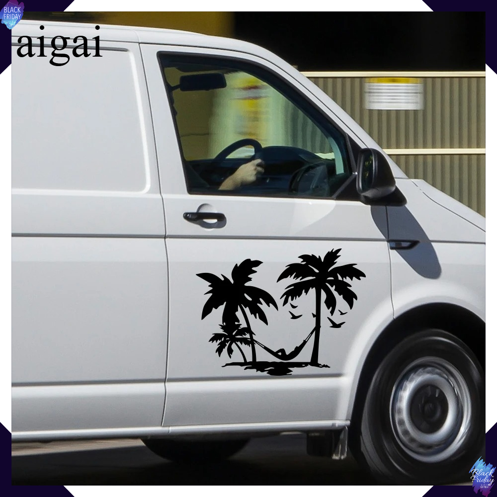 Car Body Side Sticker Decal fo - Travel Van Accessories 评论和价格