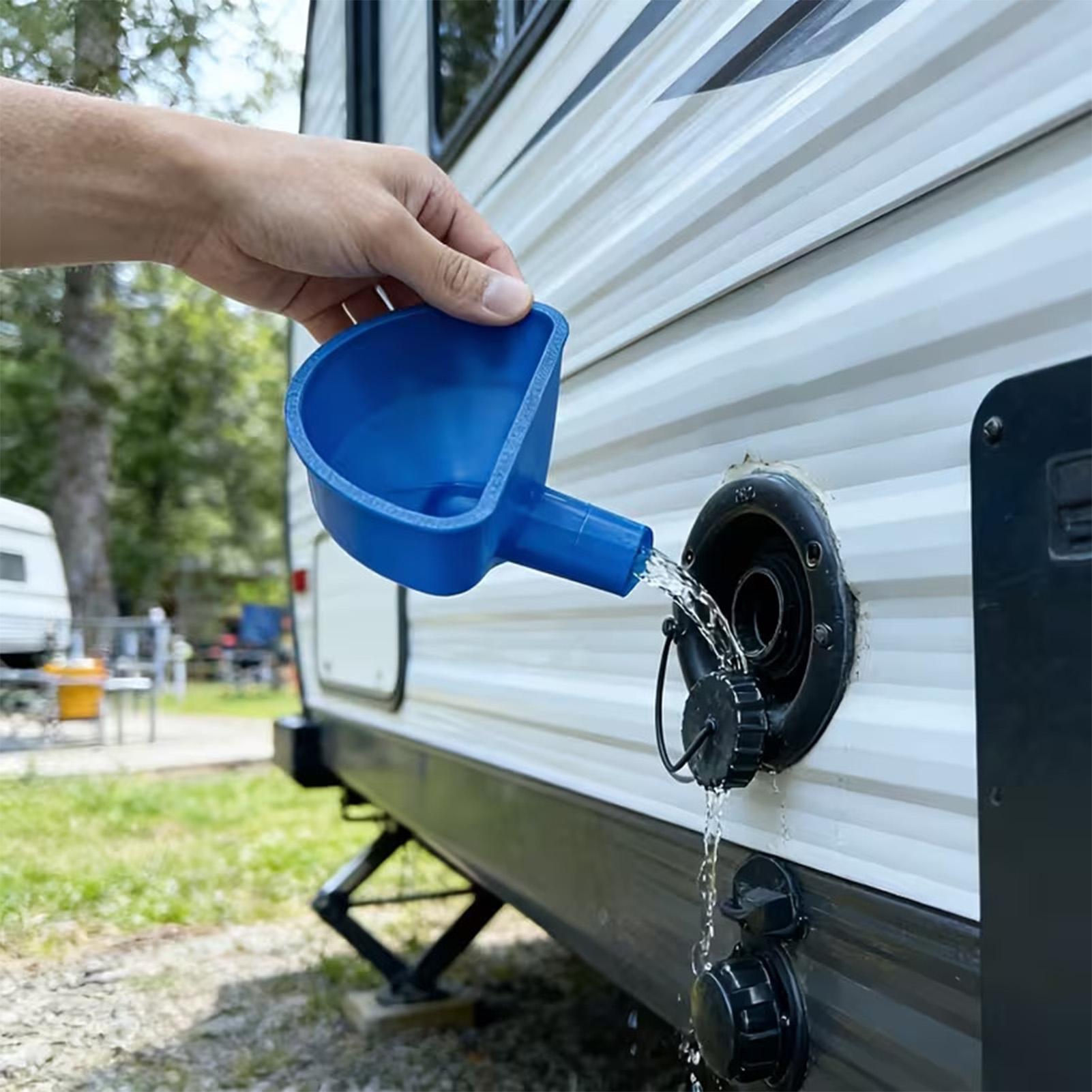 RV Water Tank Filling Funnel 3 - Travel Van Accessories 评论和价格
